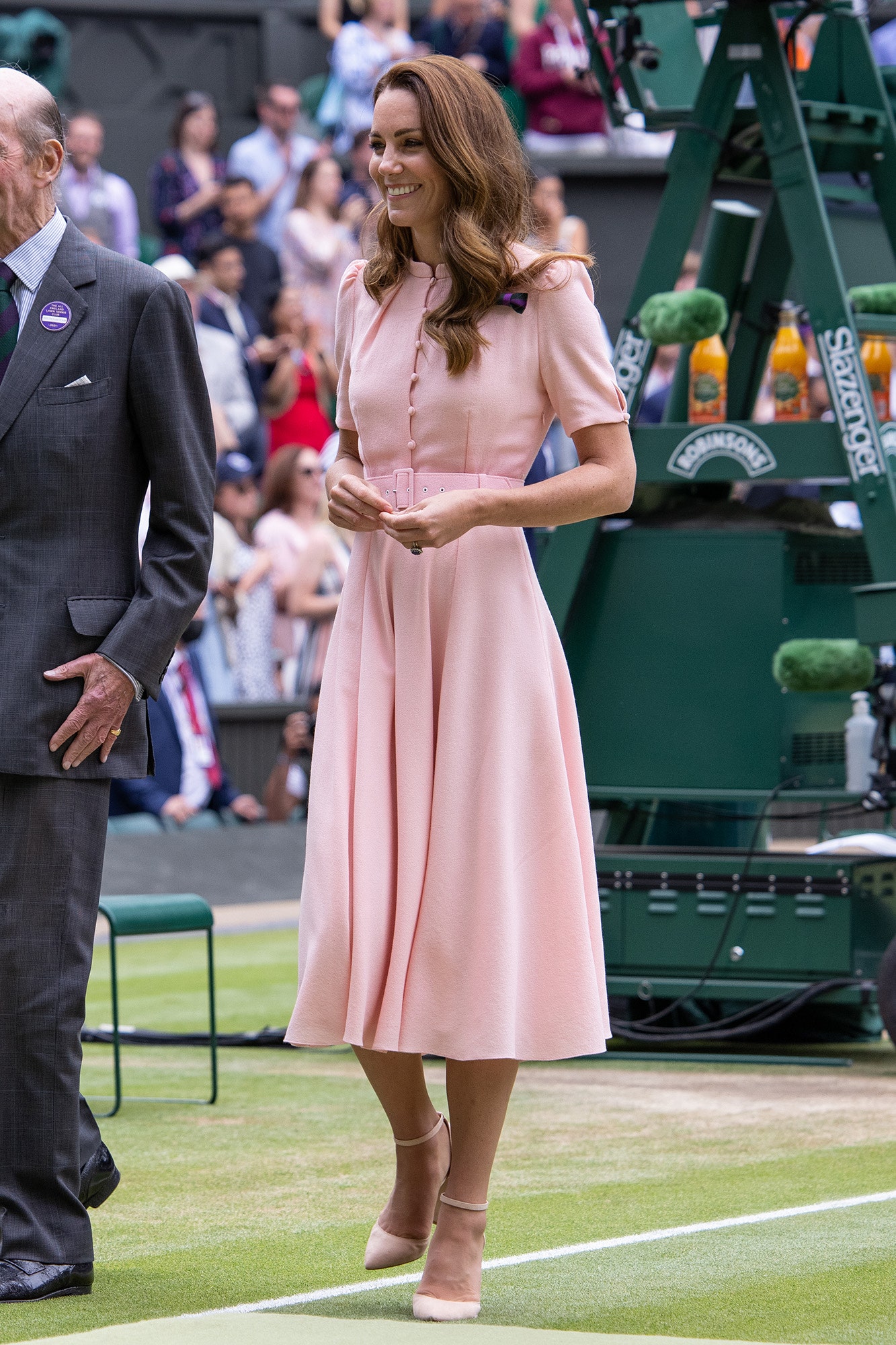 Comment Beulah London a conquis les cœurs royaux et a fait un retour post-pandémique Kate porte la robe Ahana lors d'un match de Wimbledon en juin 2022.