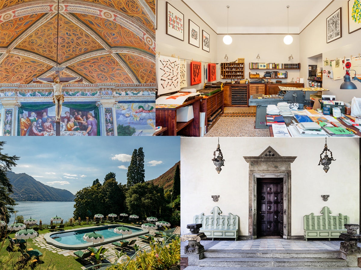 Les choses préférées de JJ Martin incluent des leçons spirituelles chamaniques et des pantoufles vénitiennes LR Chiesa di San Maurizio al Monastero Maggiore Bonvini 1909 Passalacqua dans le lac de Côme et Casa degli Atellani.