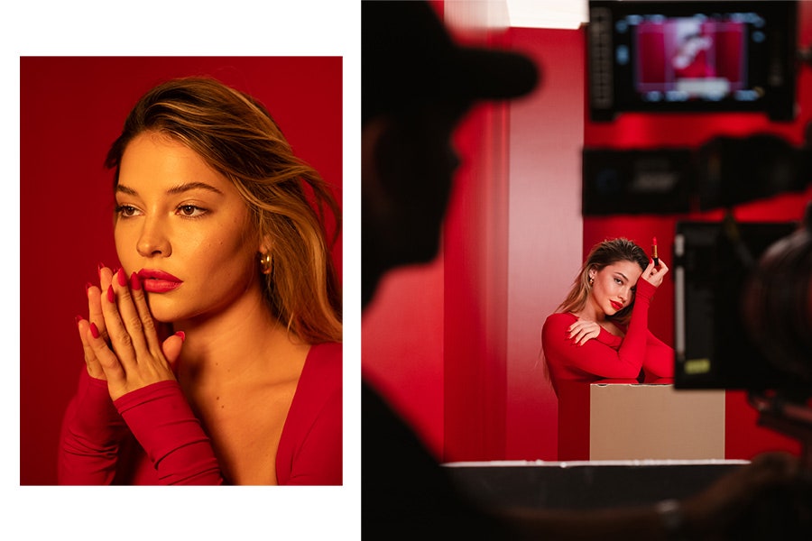 Madelyn Cline à propos de ses essentiels de beauté des Outer Banks et de son tout nouveau rôle chez Revlon La star d’Outer Banks est sous les projecteurs.