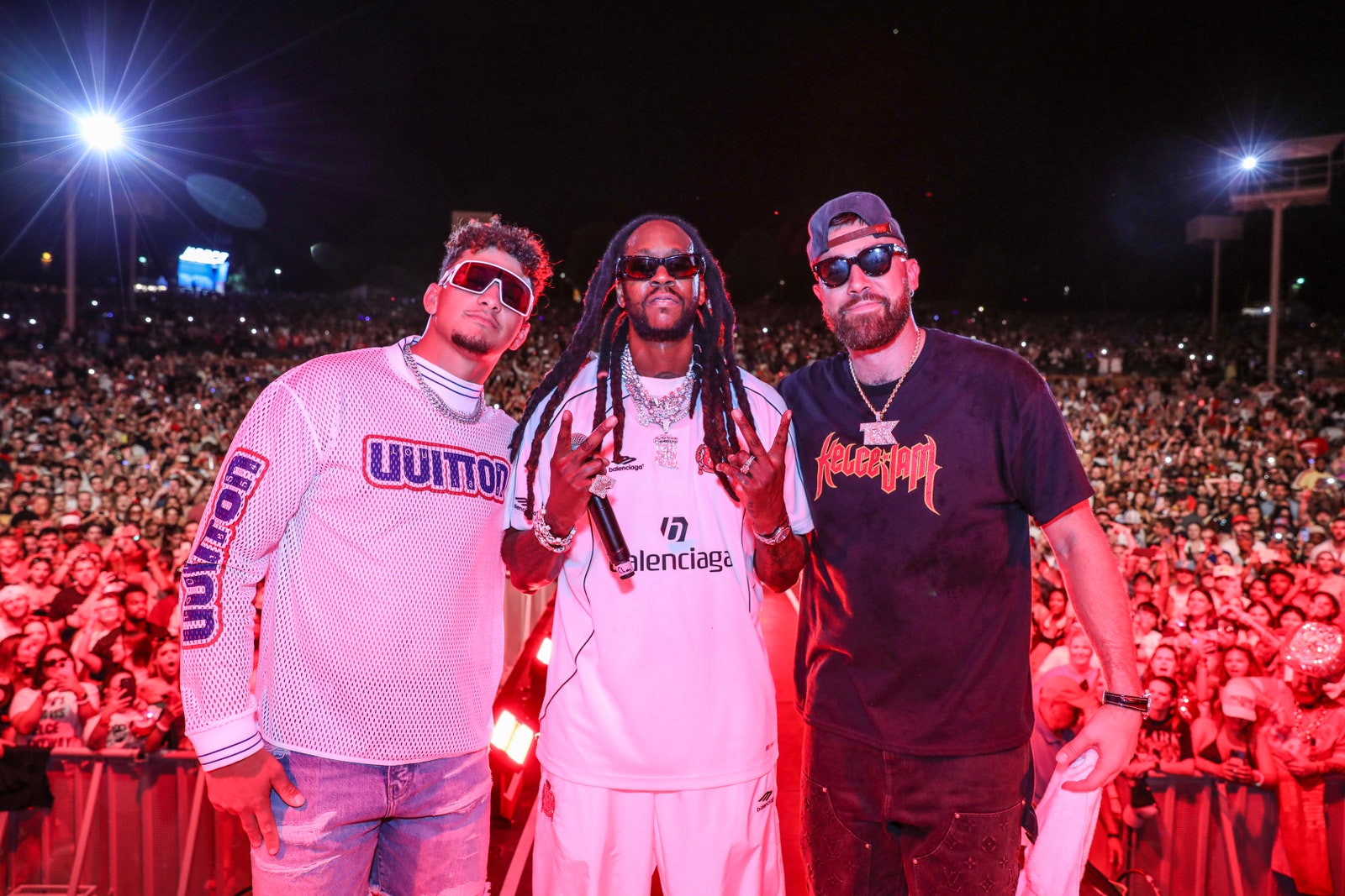 Travis Kelce et 2 Chainz