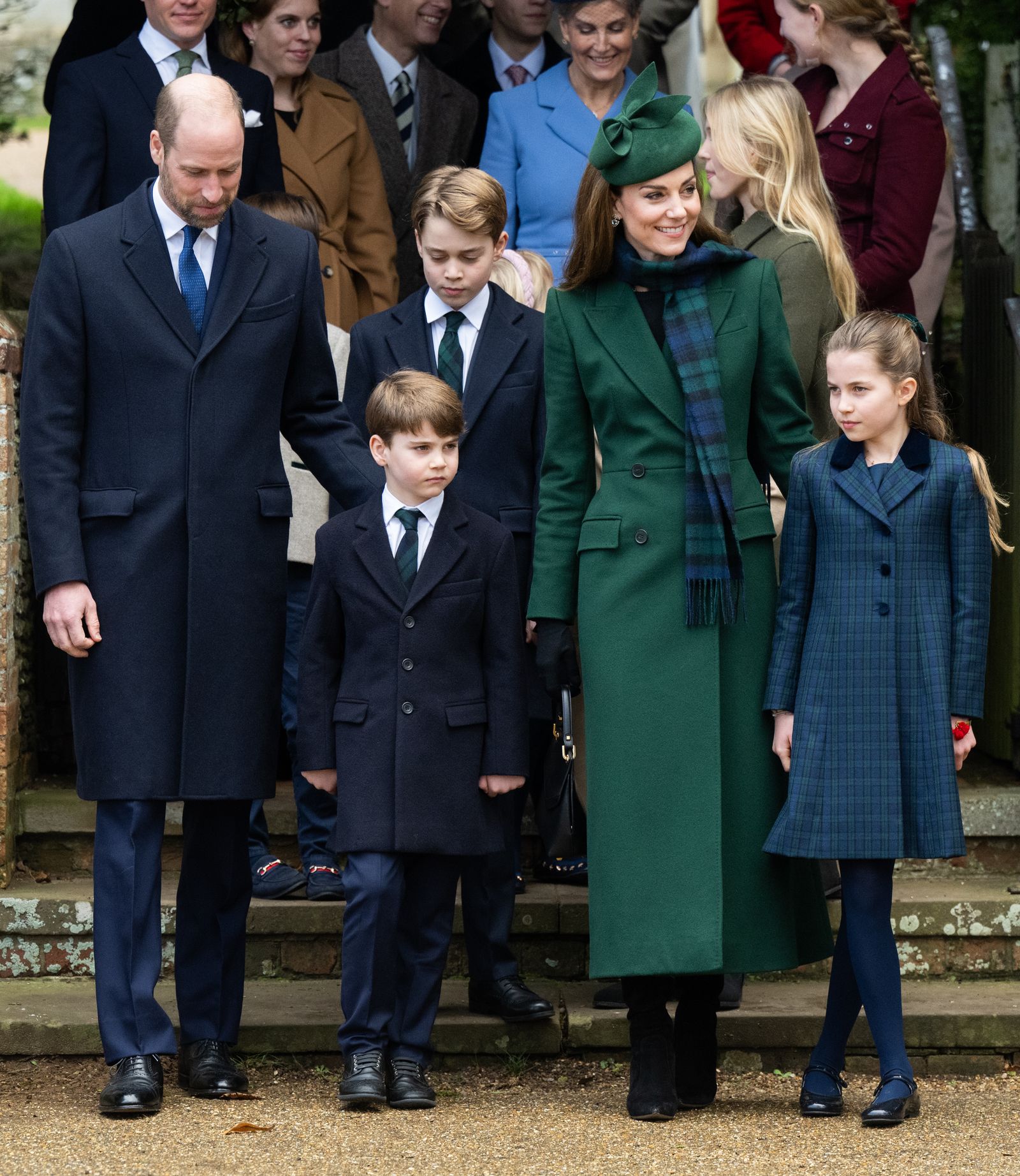 L'image peut contenir le prince William Duke de Cambridge Prince George de Cambridge Megan Charpentier et Amalie Bruun
