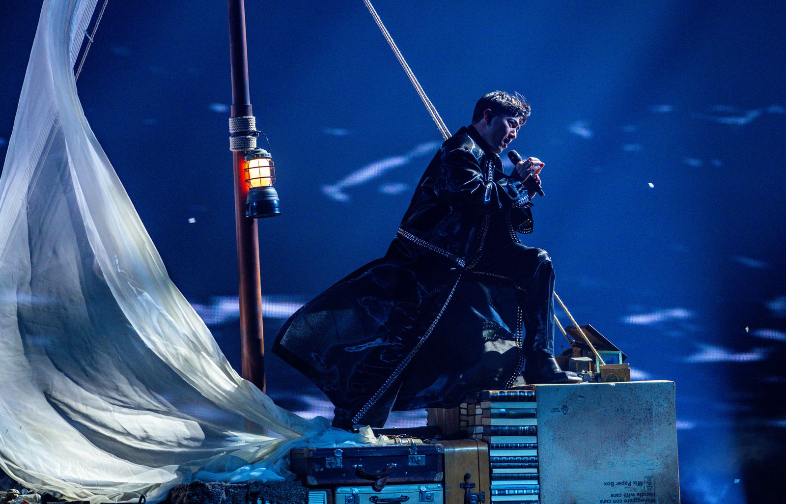 Le Candidat de L'Autriche JJ Chante a gaspillé l'amour.