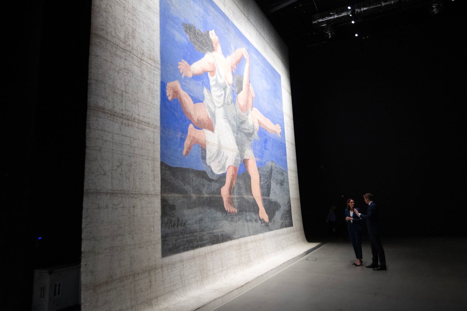 L'image peut contenir une peinture d'art adulte et les gens