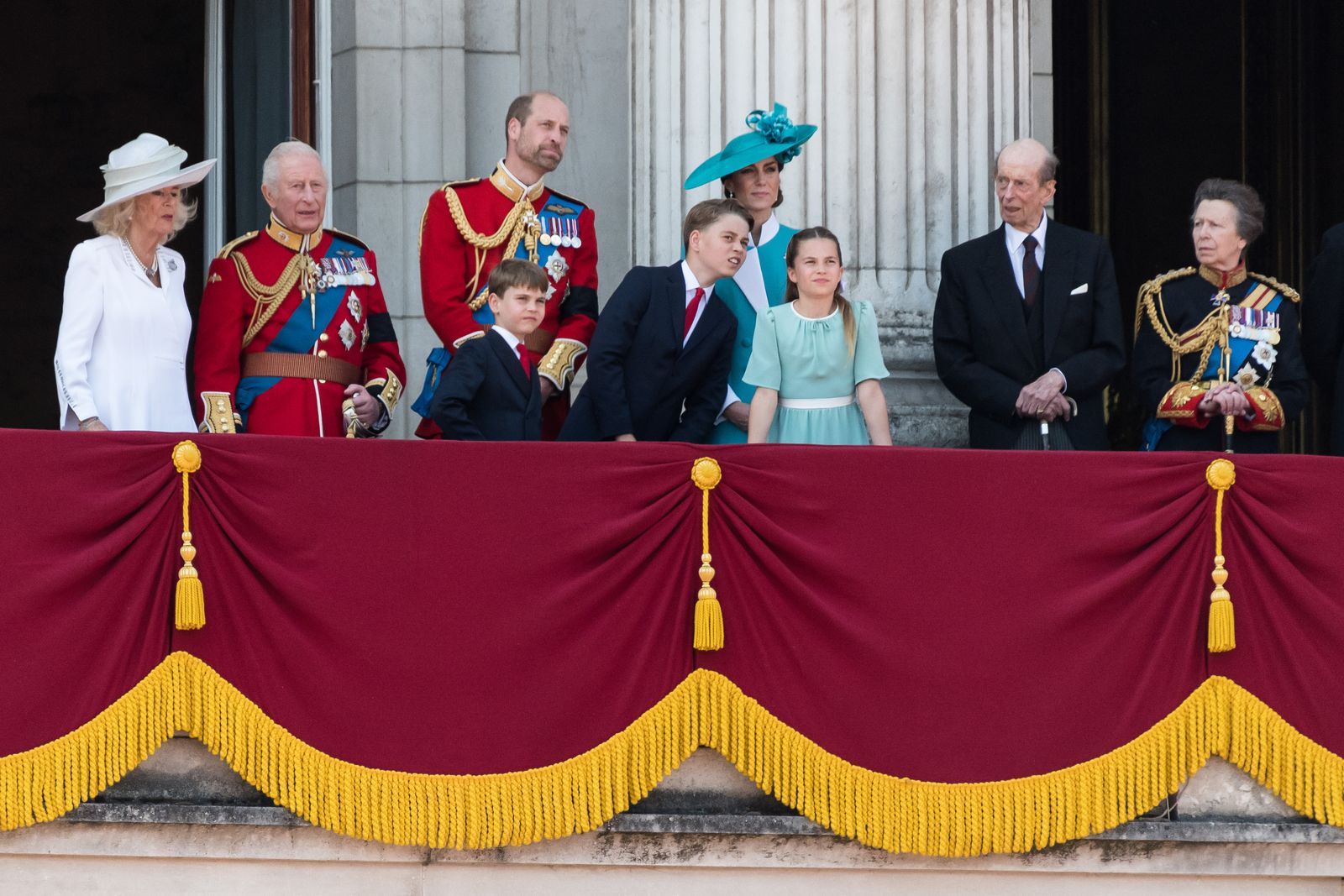 L'image peut contenir Charles Prince of Wales Prince William Duke de Cambridge et Prince Edward Duke of Kent