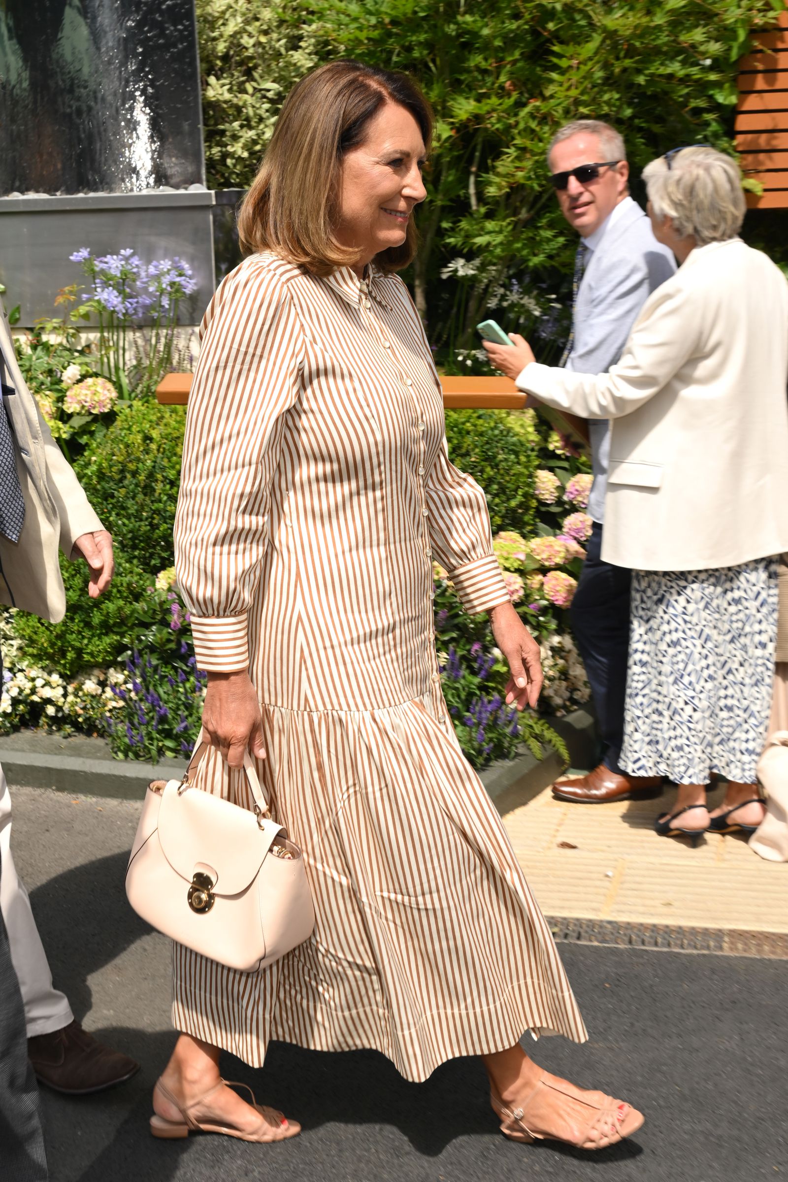 Carole Middleton à Wimbledon le 7 Juillet 2025.