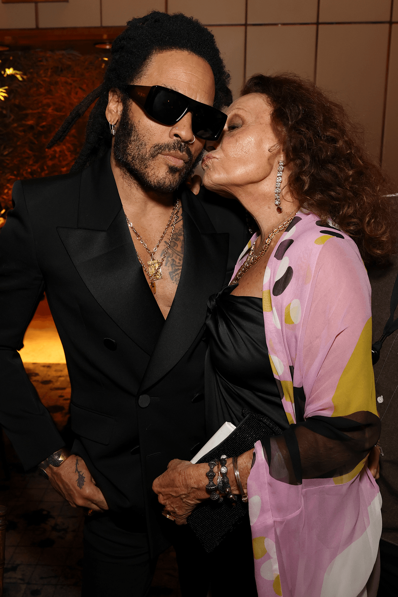 Lenny Kravitz Diane von Furstenberg