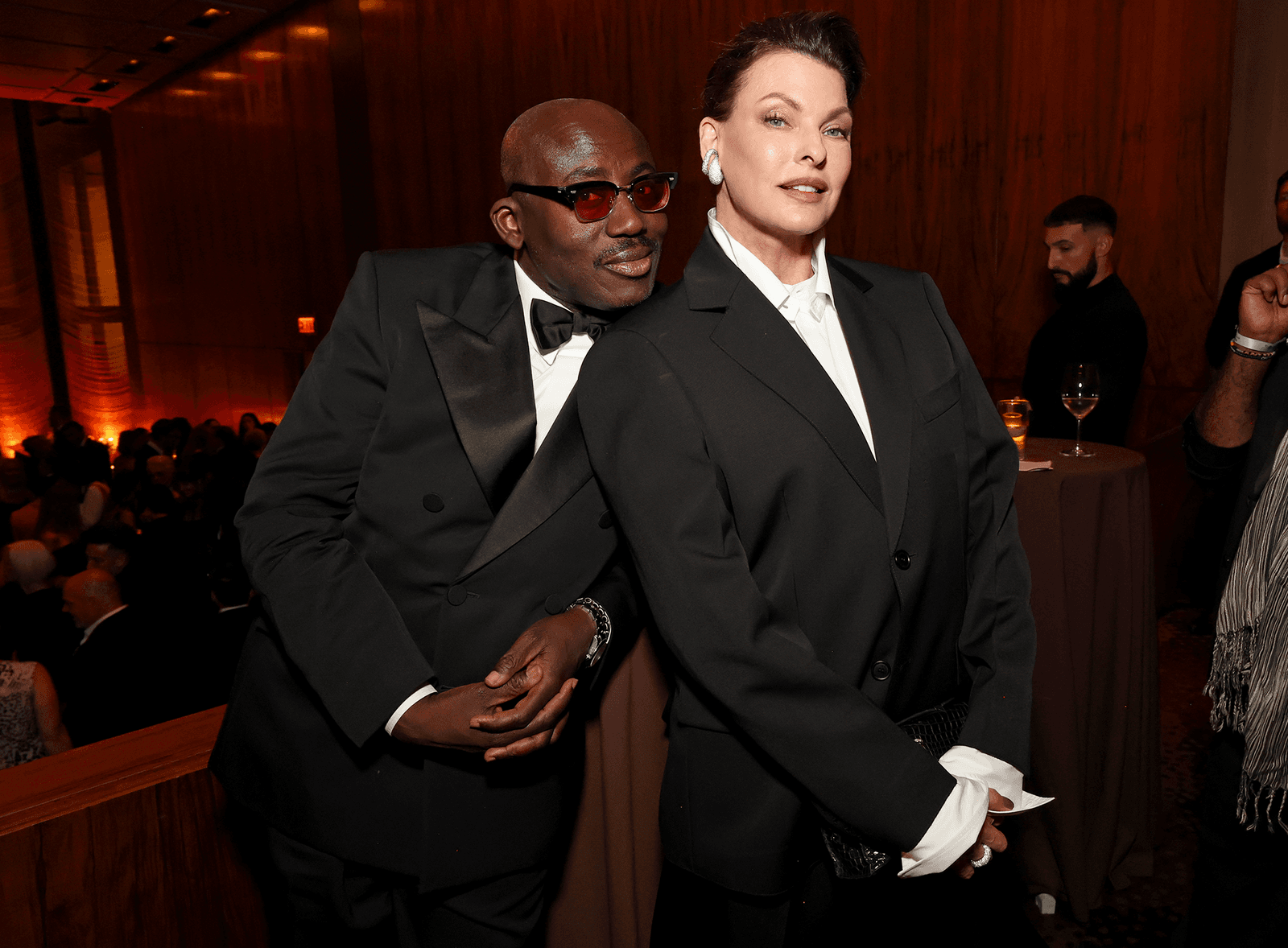 Edward Enninful Linda Evangelista