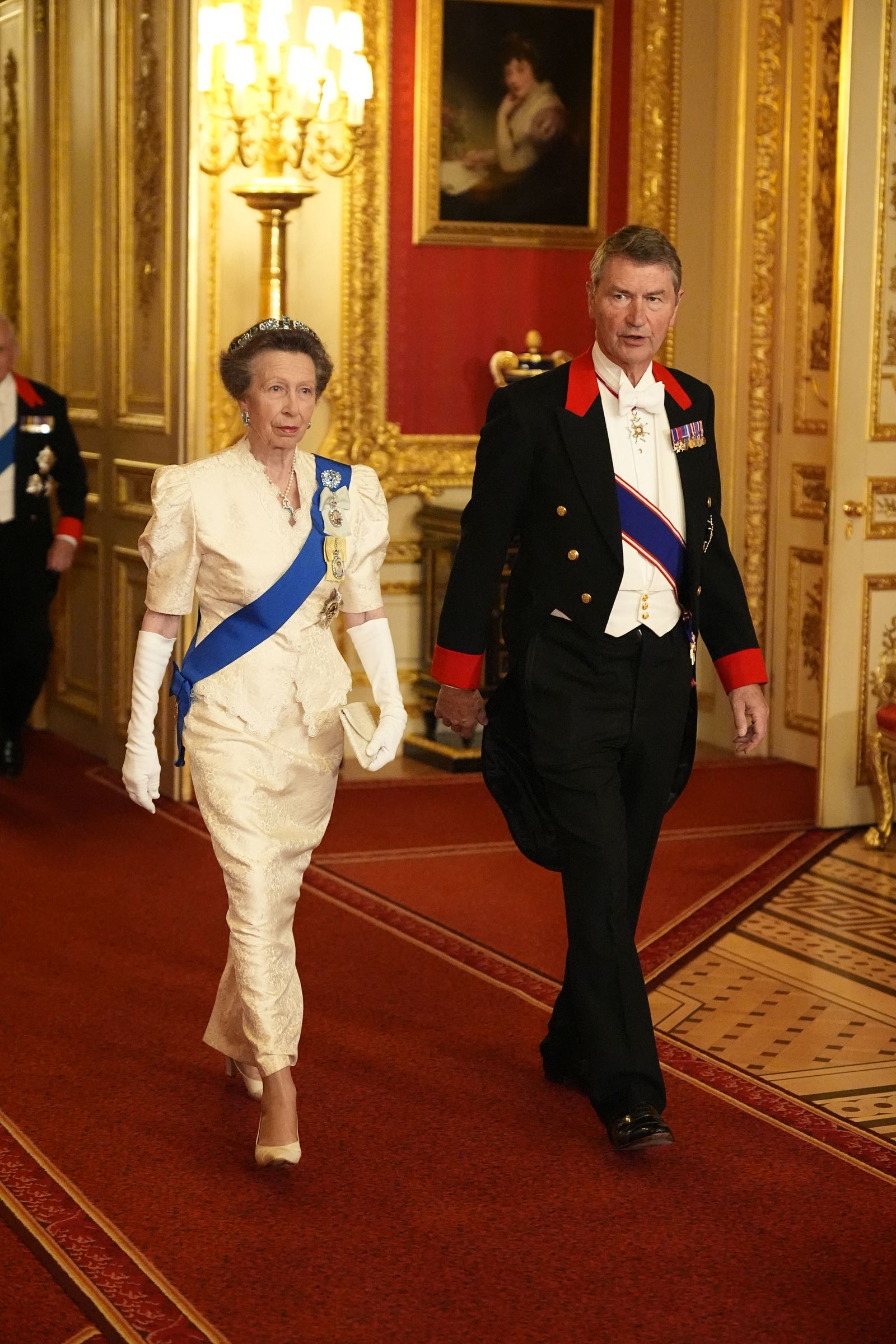 La princesse Anne et son mari Timothy Laurence