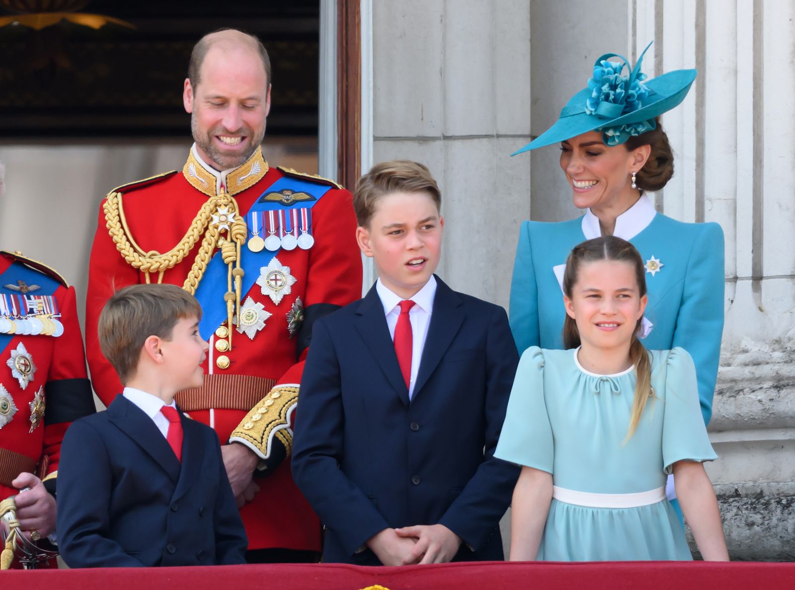 Prince Louis du Pays de Galles Prince William Prince de Galles Prince George de Galles Catherine Princesse de Galles et Princesse ...