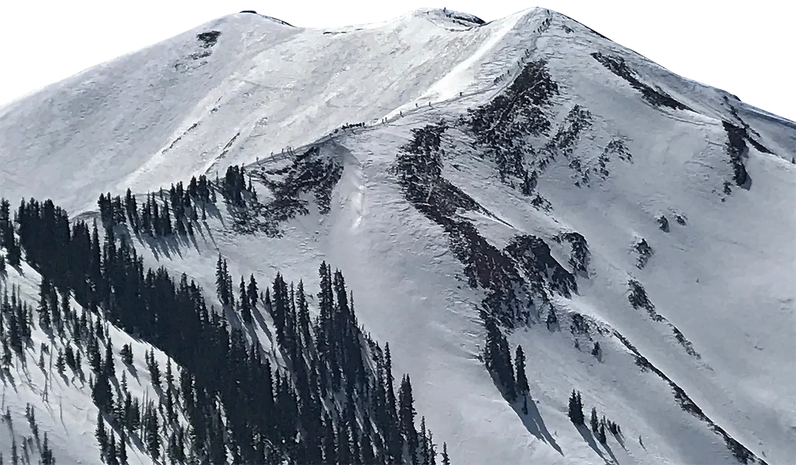 L'image contient peut-être plante arbre montagne chaîne de montagnes nature extérieur pic sapin et glace