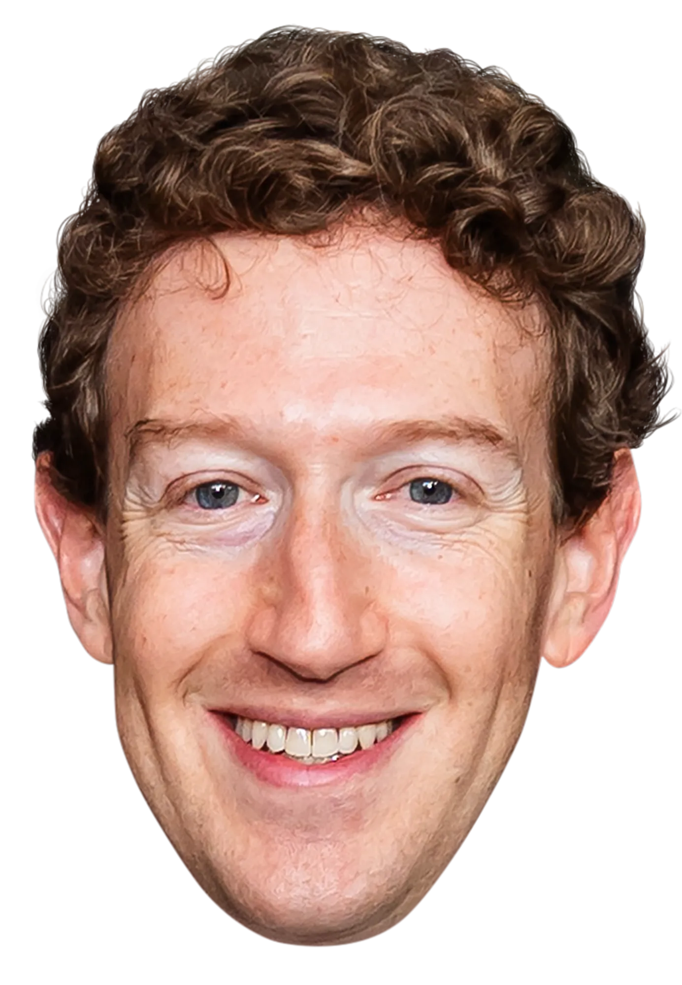 L'image peut contenir Mark Zuckerberg Visage Heureux Tête Personne Sourire Photographie Portrait et Adulte