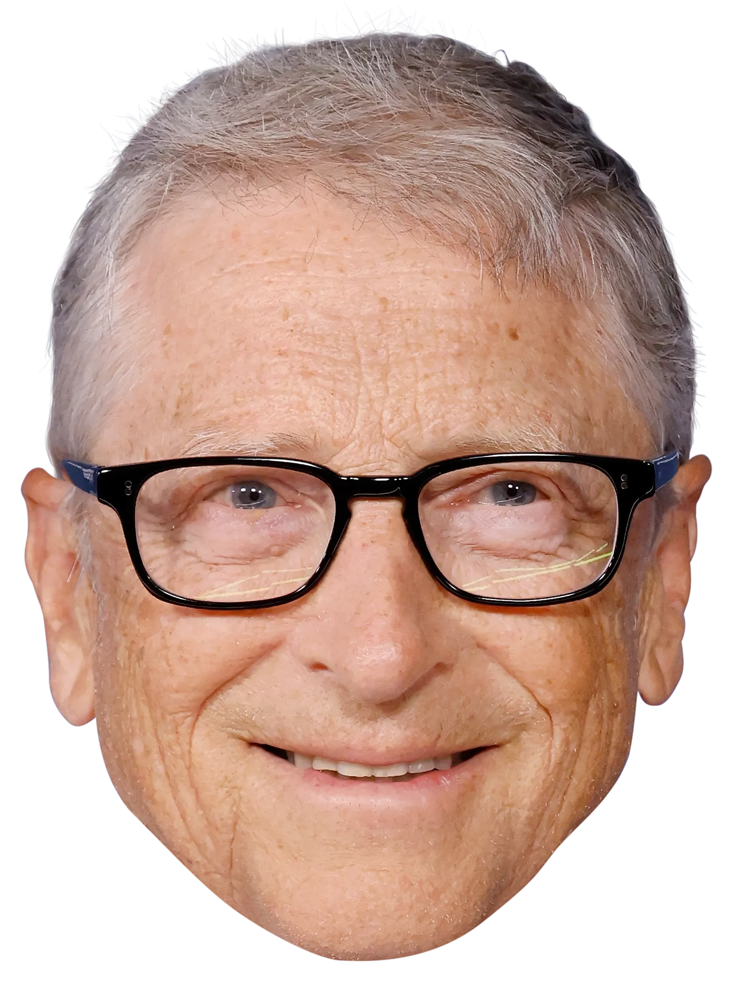 L'image peut contenir Bill Gates Accessoires Lunettes Visage Heureux Tête Personne Sourire Photographie Portrait et Adulte
