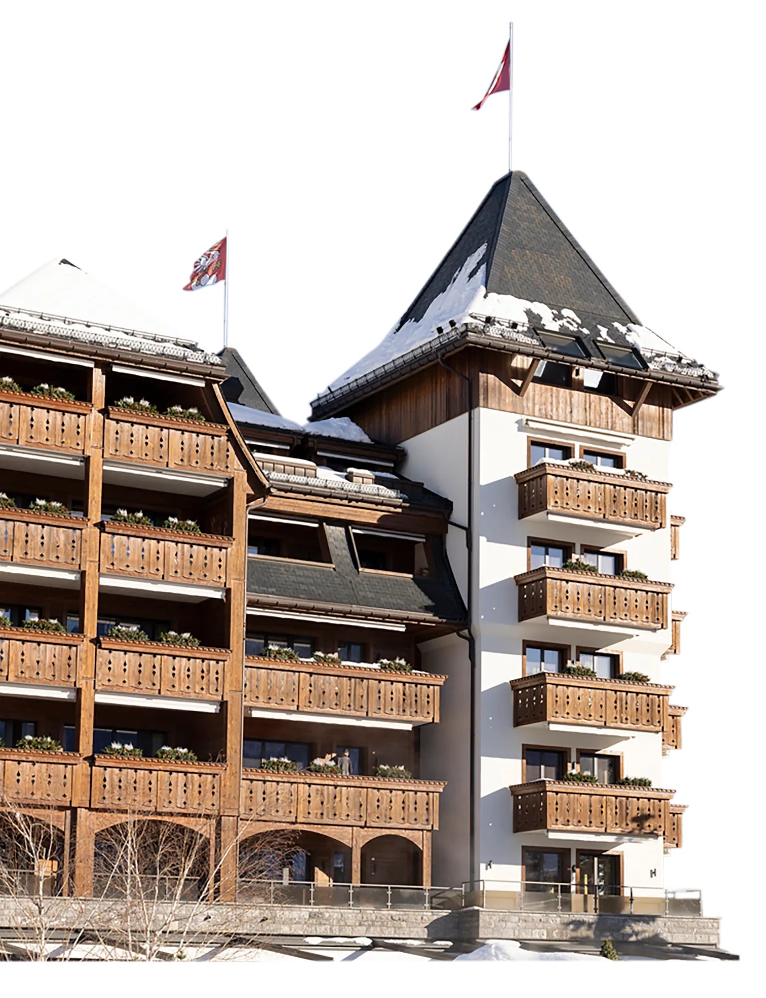 L'image contient peut-être Ville Architecture urbaine Bâtiment Condo Logement Tour de l'horloge de grande hauteur Tour et immeuble d'appartements