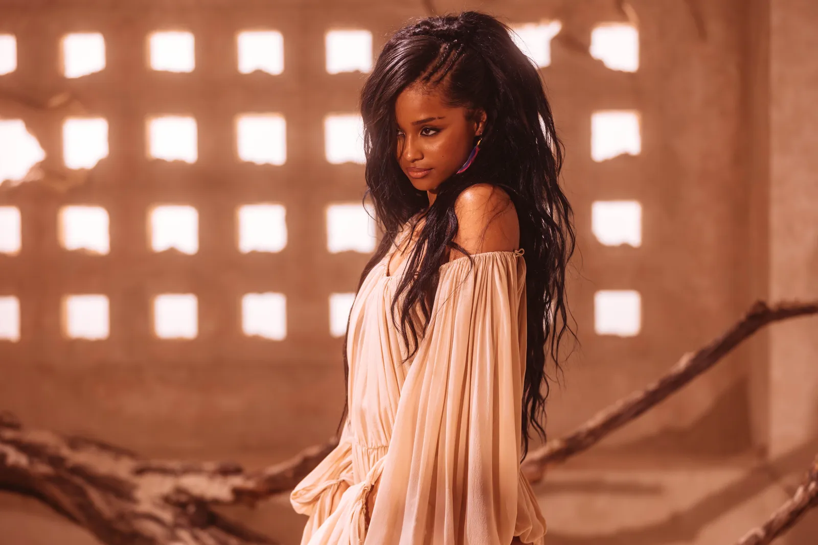 Tyla et Zara Larsson sur la création de « Herstory » avec « She Did It Again » L'image peut contenir Vashtie Kola Cheveux noirs Personne Tête Visage Heureux et souriant