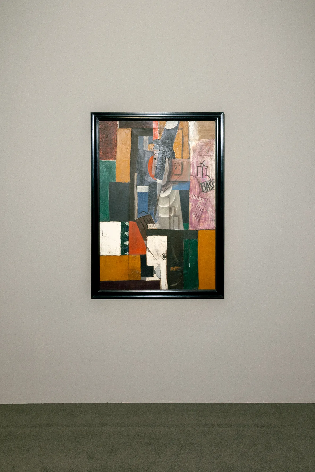 L'image peut contenir une peinture artistique, une personne adulte et un cadre photo.