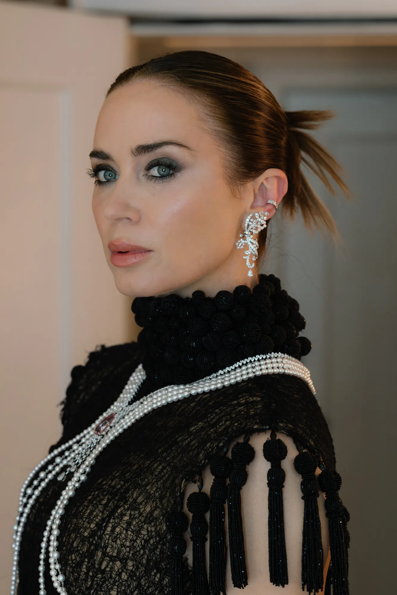 L'image peut contenir des cheveux d'Emily Blunt, une personne et un adulte