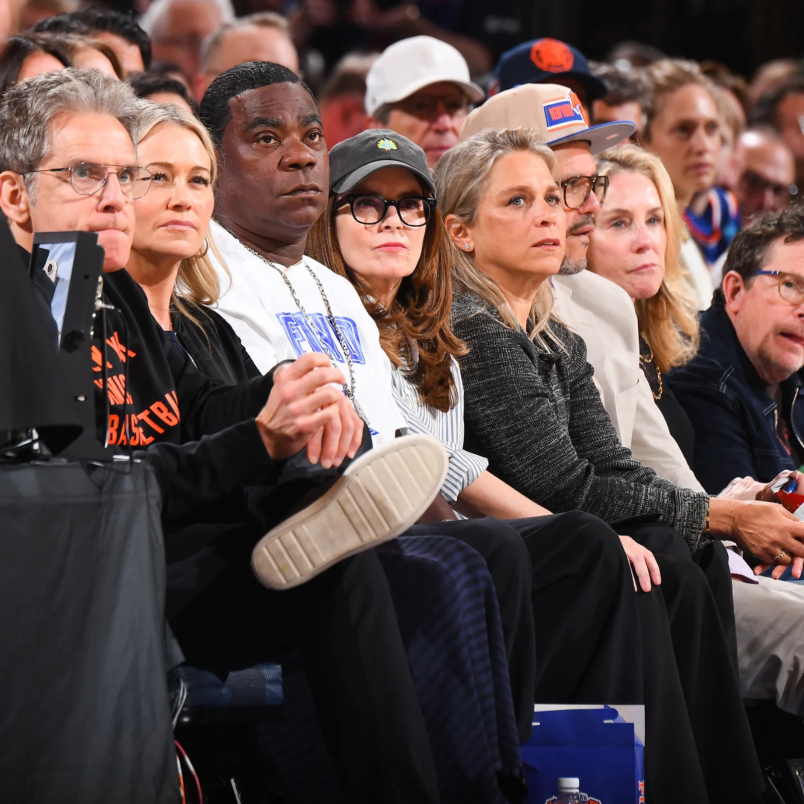 L'image contient peut-être Tracy Morgan Christine Taylor Tina Fey Tracy Pollan Tracy Morgan Dick LeBeau Adulte et personne