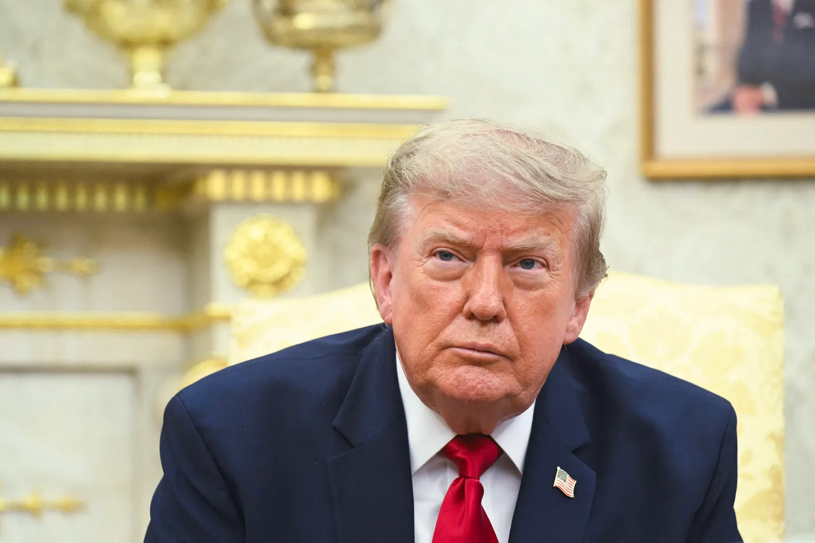 « Il existe un chemin » : rencontrez la démocrate qui pense pouvoir remporter le siège de Lindsey Graham au Sénat Le président américain Donald Trump dans le bureau ovale de la Maison Blanche à Washington DC, le 14 juillet 2026.