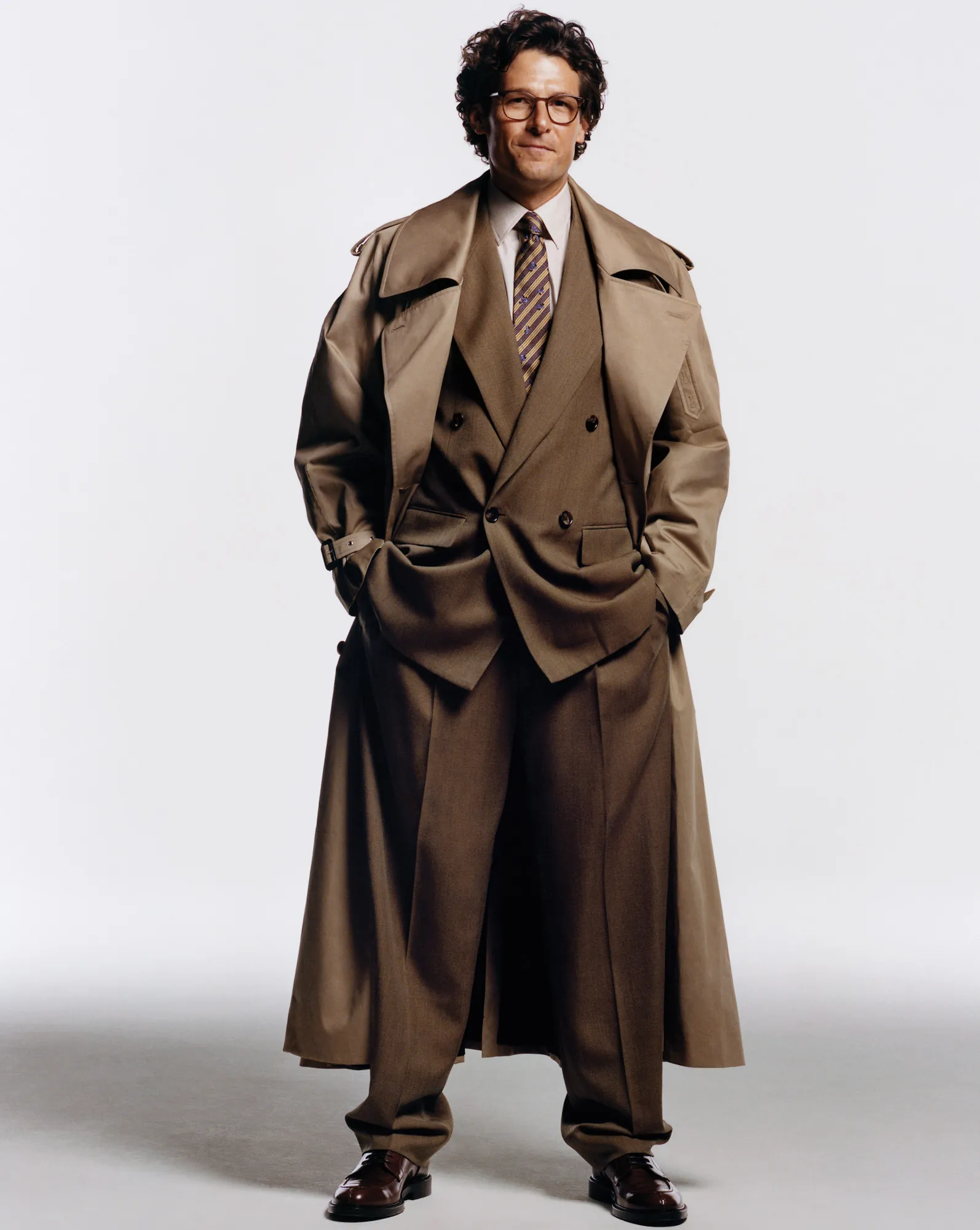 L'image peut contenir Jacob Soboroff Clothing Manteau Pardessus et Trench Coat