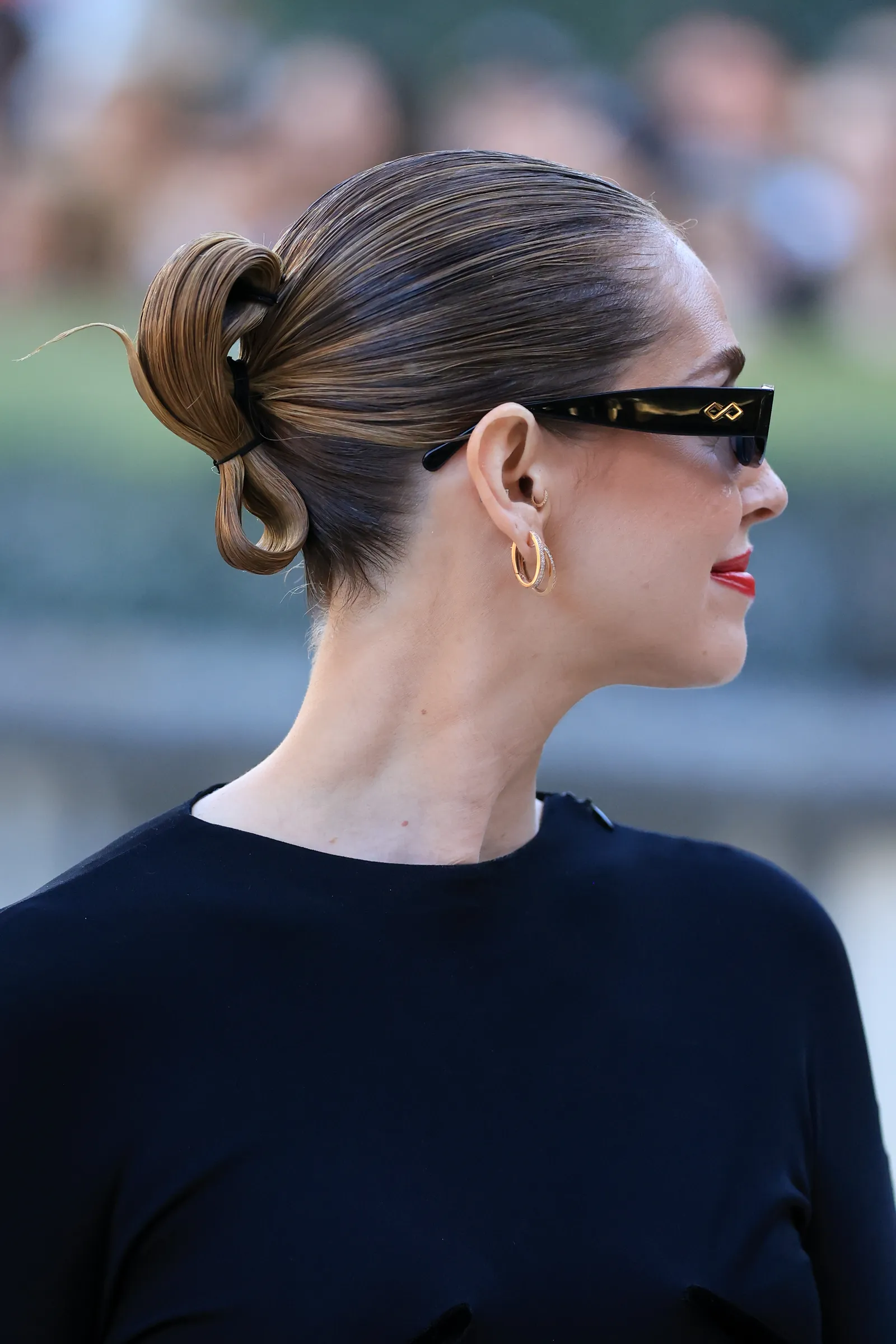 Tous les meilleurs looks des célébrités à la Fashion Week de Paris Chiara Ferragni.