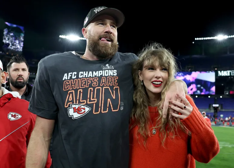 Travis Kelce et Taylor Swift 