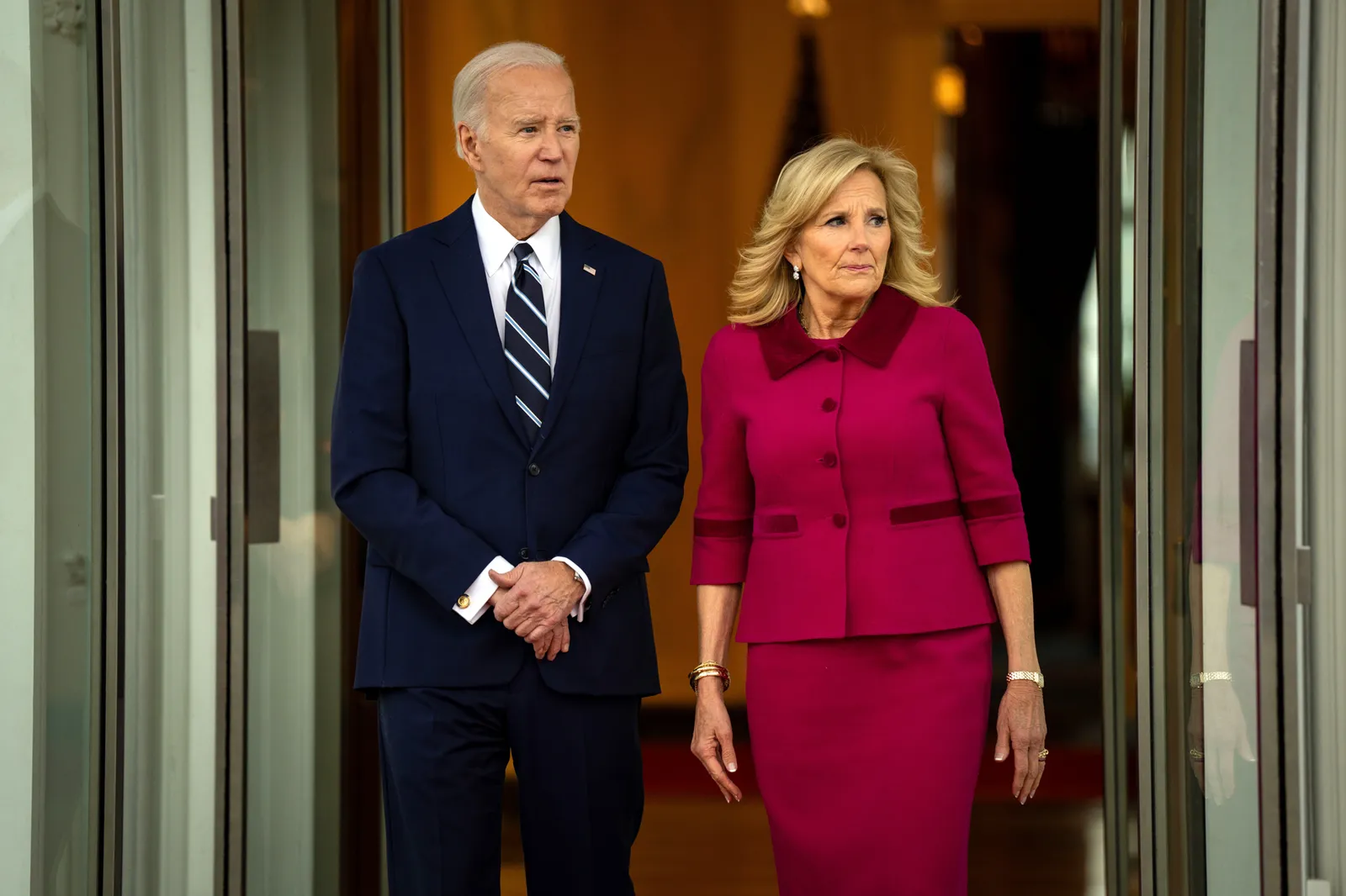 Le président Joe Biden et la première dame Jill Biden en 2024.
