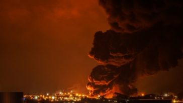 Incendie usine à Rouen