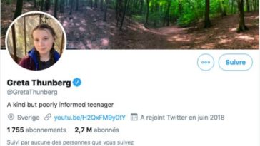 Après Donald Trump, Greta Thunberg "troll" Vladimir Poutine