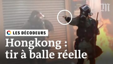 Hong Kong : un policier tire à balle réelle sur un manifestant