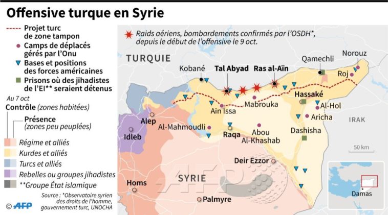 Offensive turque en syrie kurde