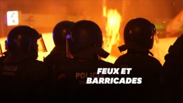 Catalogne : scènes de guérilla après les condamnations de leaders indépendantistes