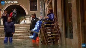 Venise à nouveau sous les eaux après une troisième "aqua alta"