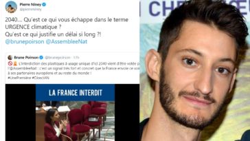 Pierre Niney et Brune Poirson s'écharpent sur l'interdiction du plastique en 2040