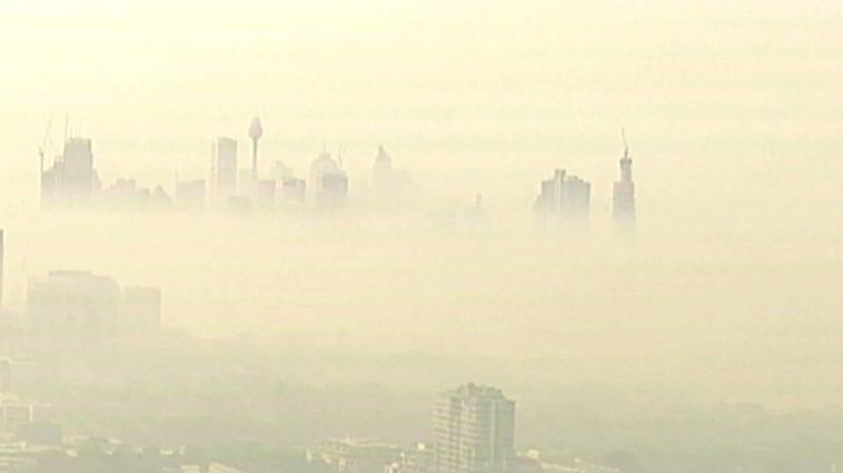 sydney pollution incendie australie fumée