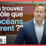 Un sénateur australien en colère : "Vous trouvez ça drôle que les océans meurent ?!"