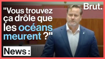Un sénateur australien en colère : "Vous trouvez ça drôle que les océans meurent ?!"