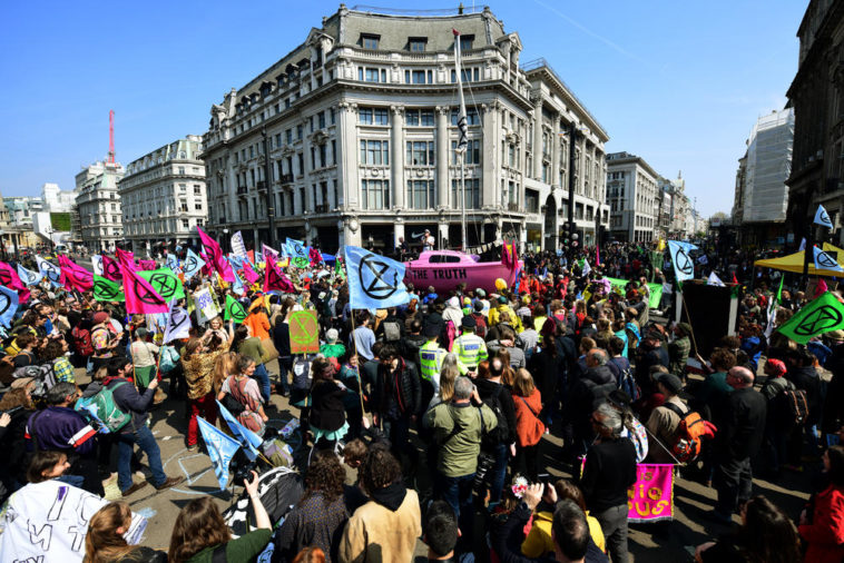 La police anglaise place Extinction Rebellion sur une liste aux côtés de groupes terroristes et néonazis