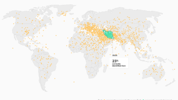 Moins de 3 américains sur 10 savent placer l'Iran sur une carte