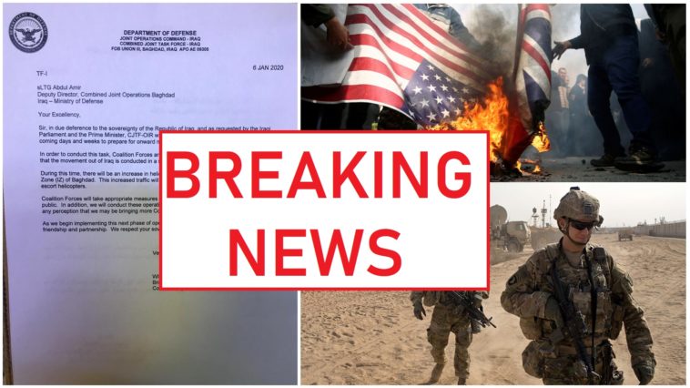 Washington annonce le départ des troupes américaines d'Irak, le Pentagone dément et indique une erreur