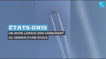 Un avion en difficulté largue son carburant au-dessus d'une école près de Los Angeles