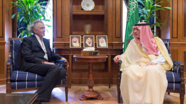Bernard-Henri Lévy rencontre le ministre saoudien des Affaires Etrangères à Riyad
