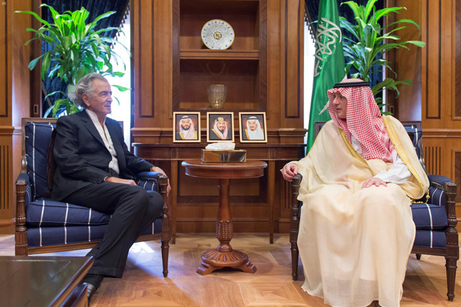 Bernard-Henri Lévy rencontre le ministre saoudien des Affaires Etrangères à Riyad