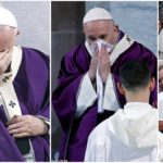 Coronavirus. Le Pape François tousse et inquiète les fidèles Coronavirus. Le Pape François tousse et inquiète les fidèles