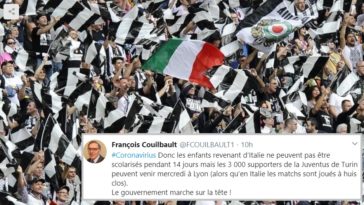 Scandale : 3.000 supporters de la Juventus de Turin autorisés à se rendre à Lyon demain, les internautes en colère