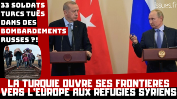 Ankara réplique à des bombardements en Syrie et ouvre ses frontières vers l'Europe aux réfugiés syriens