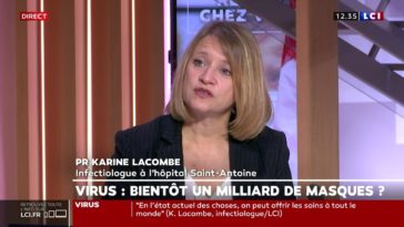 Pr Karine Lacombe : "Il n'y a pas de problèmes d'accès aux masques pour les soignants en hôpitaux"