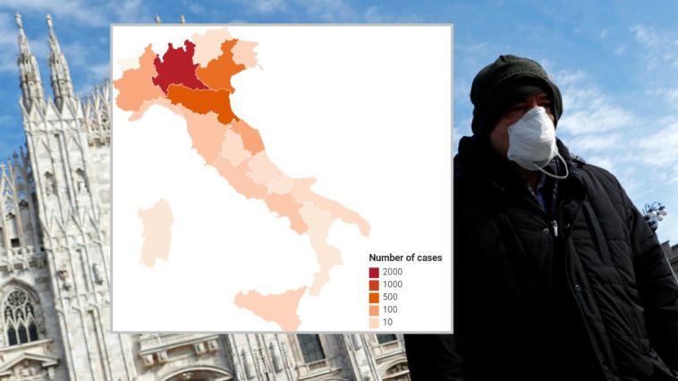 Coronavirus. Le nombre de morts en Italie grimpe à 148 dont 41 en 24 heures