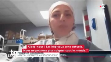 Médecin italien : "Nous sommes aux limites de nos forces ! Aidez-nous ! Nous ne pouvons plus soigner tout le monde !"
