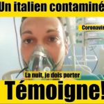 Un italien témoigne depuis les soins intensifs et implore la population de rester chez elle Un italien témoigne depuis les soins intensifs et implore la population de rester chez elle