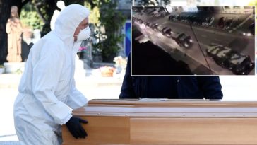 Trop de morts à Bergame : l'armée italienne transporte les cercueils pour les incinérer dans d'autres localités